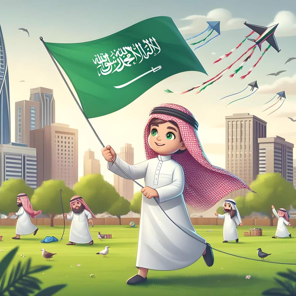 احتفال باليوم السعودي