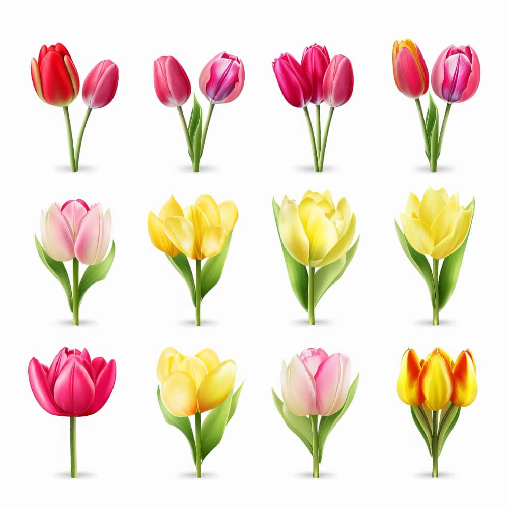 أنواع ورد التوليب أنواع ورد التوليب