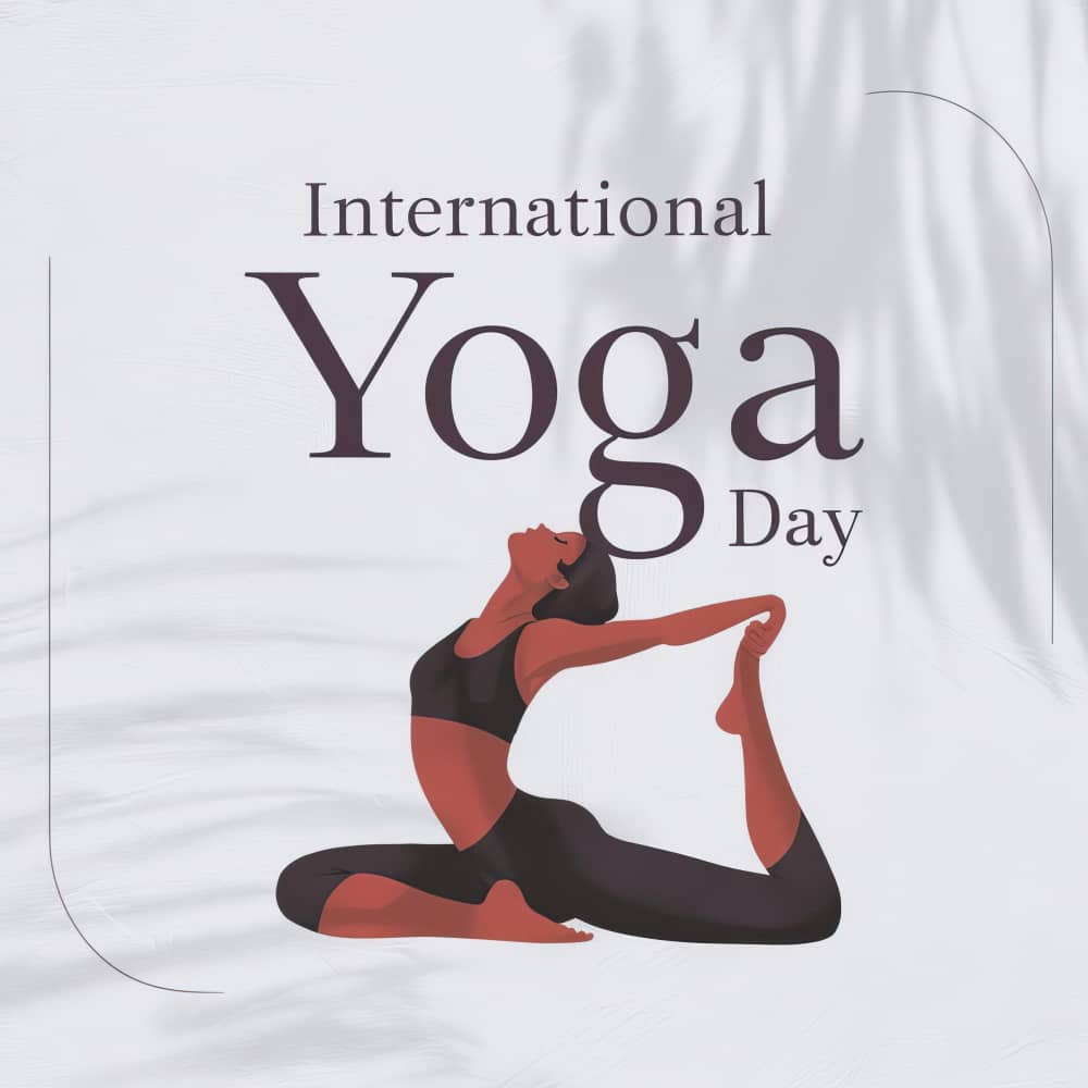 فتاة تمارس اليوجا