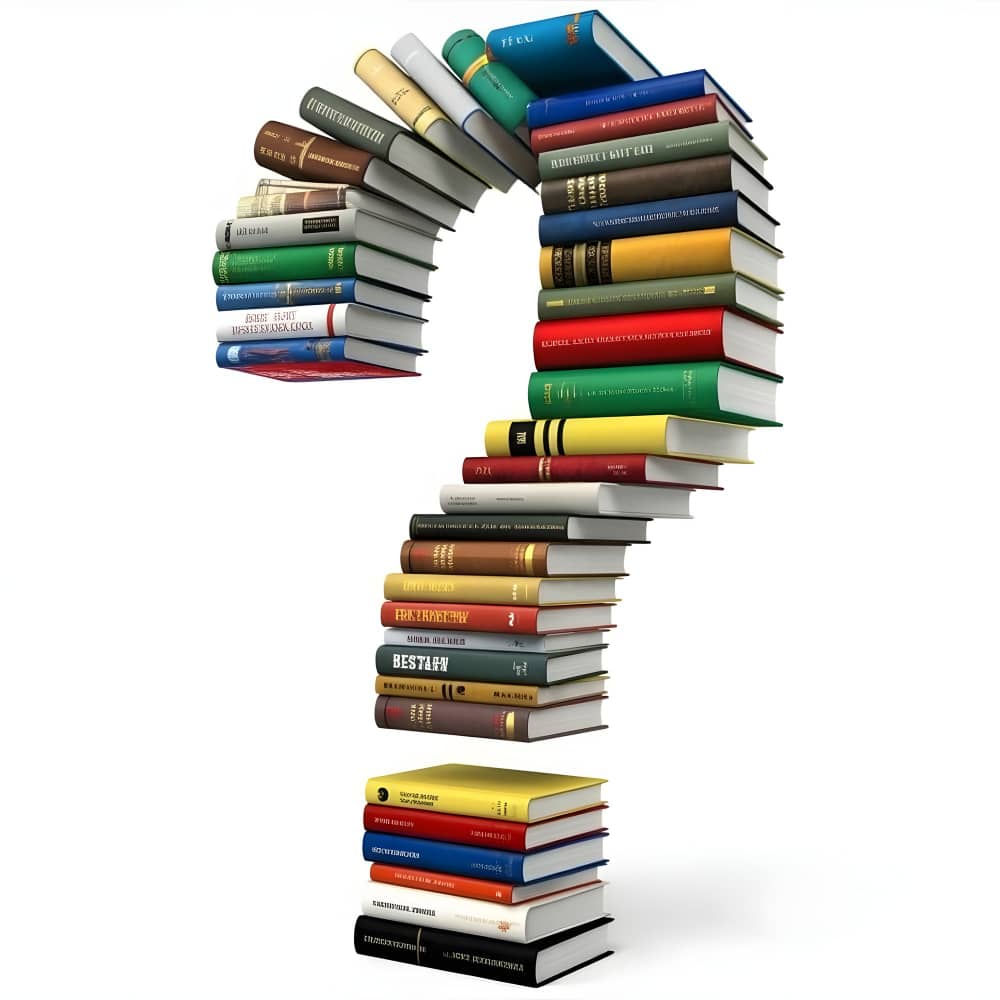كتب على شكل علامة استفهام