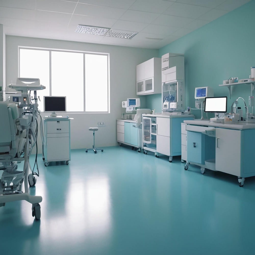 إحدى غرف مستشفى