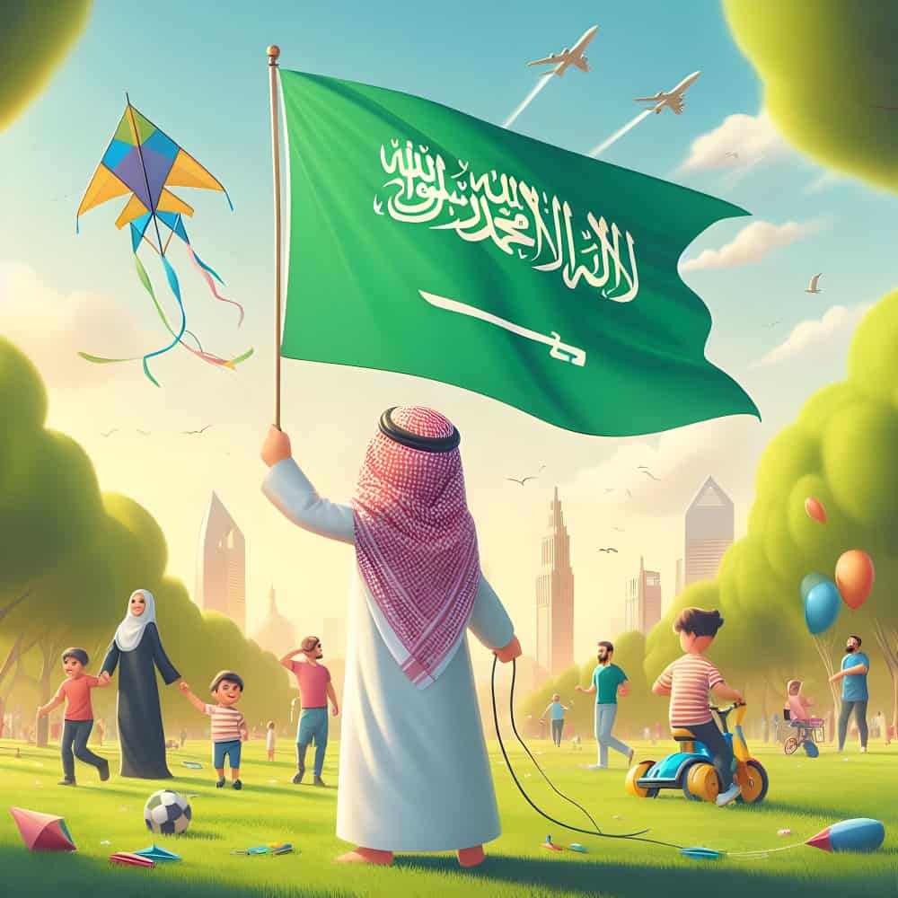 الاحتفال باليوم السعودي