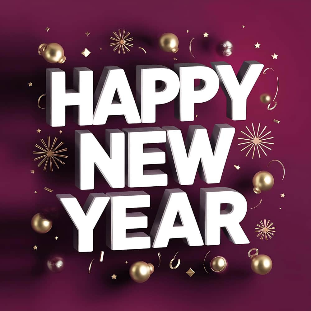 سنة جديدة سعيدة