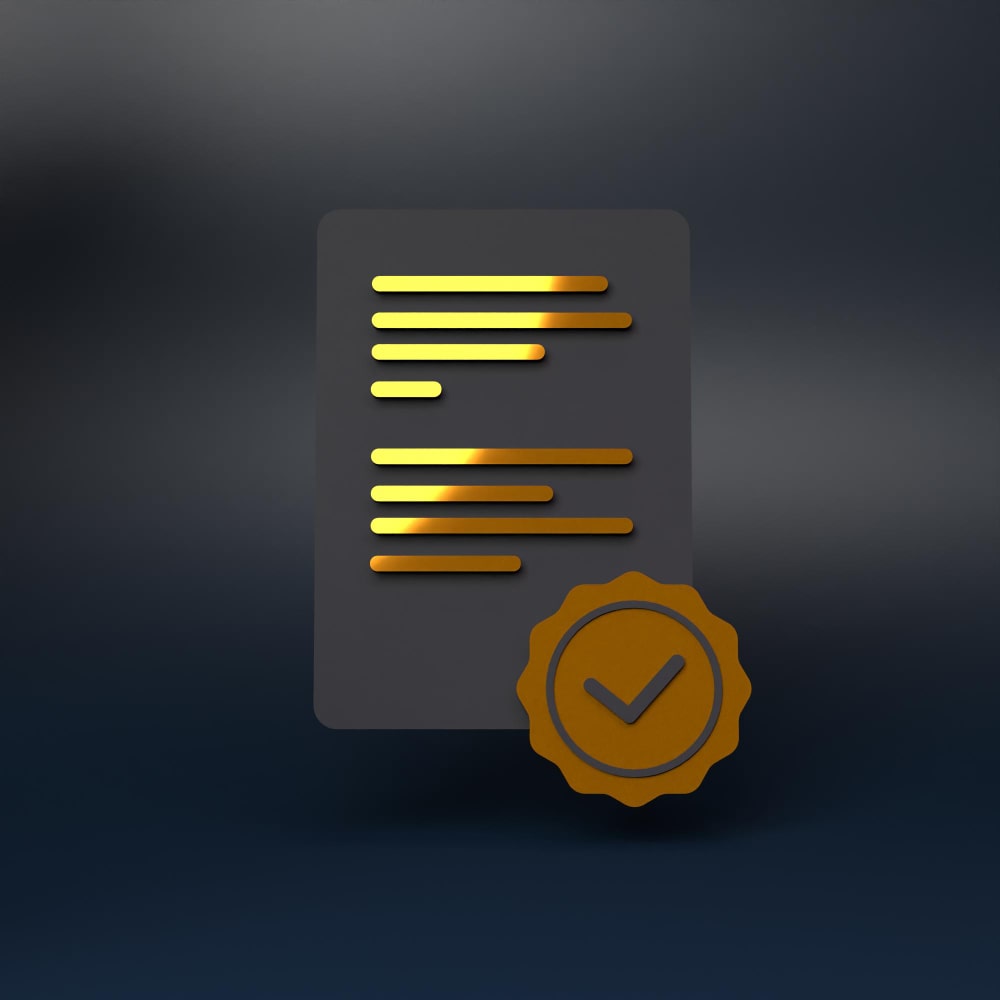 شهادة معتمدة