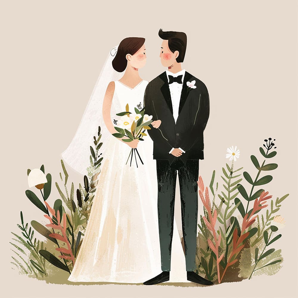 عروس في حفل الزفاف