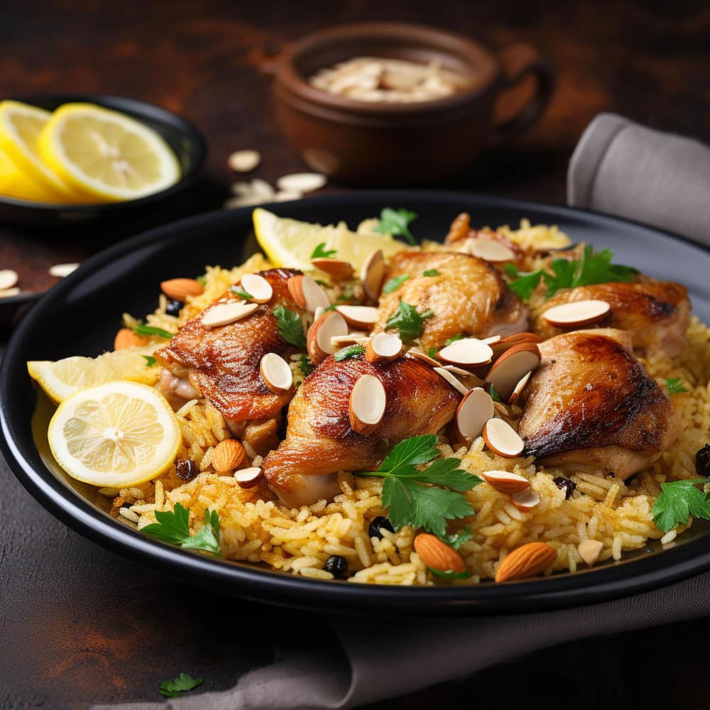 كبسة بالفراخ