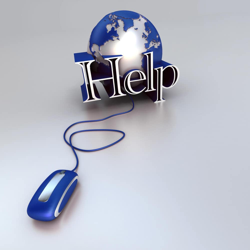 كرة أرضية وفأرة