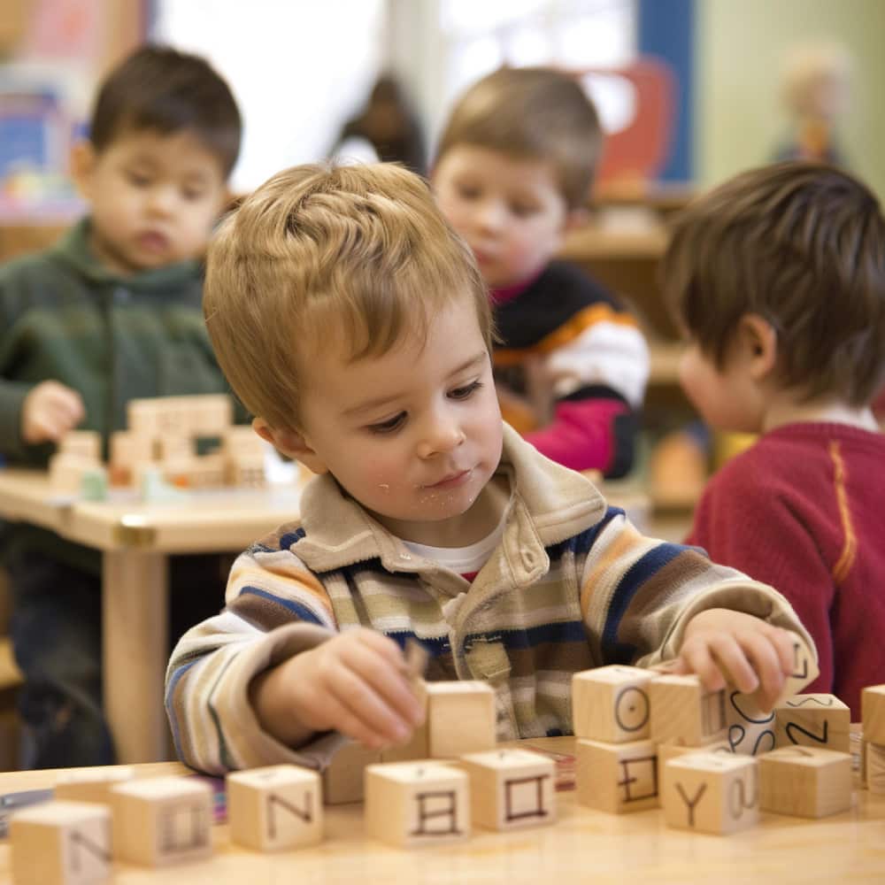 أطفال في حضانة