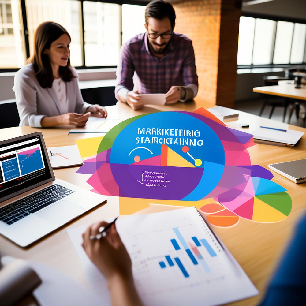 رجال أعمال يجلسون في مكتب