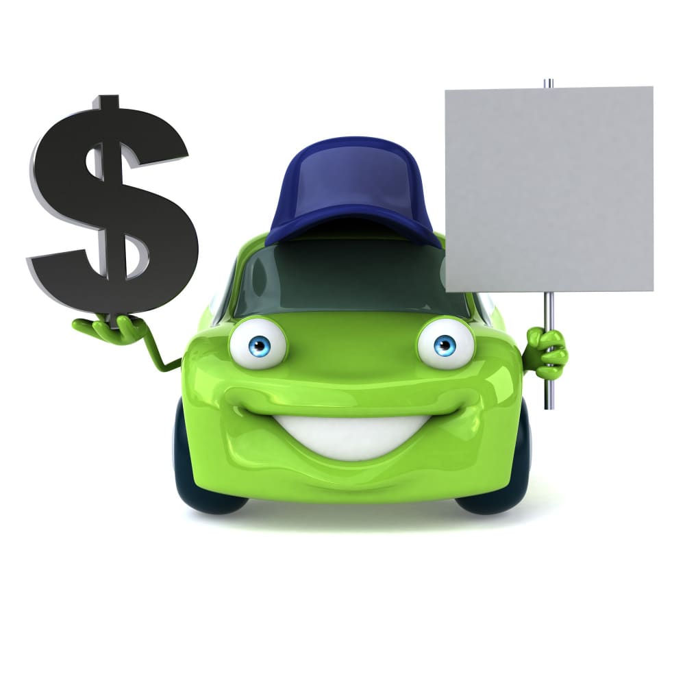 سيارة خضراء