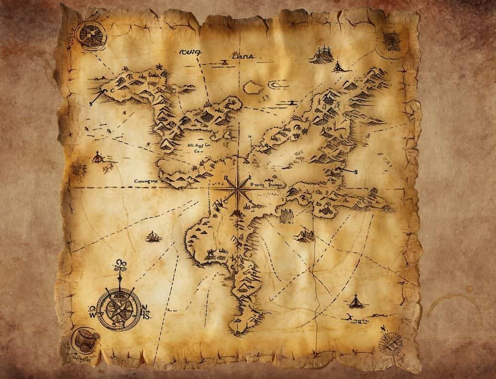 خريطة قديمة