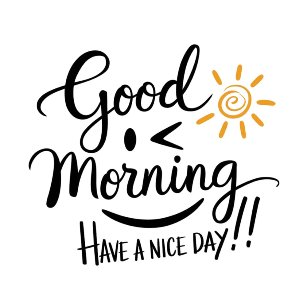 عبارة صباح الخير