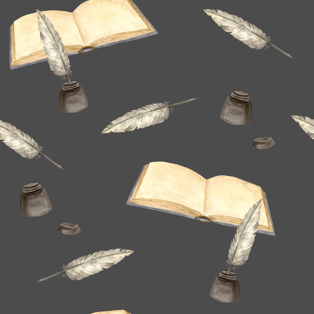 كتاب وحبر وريشة