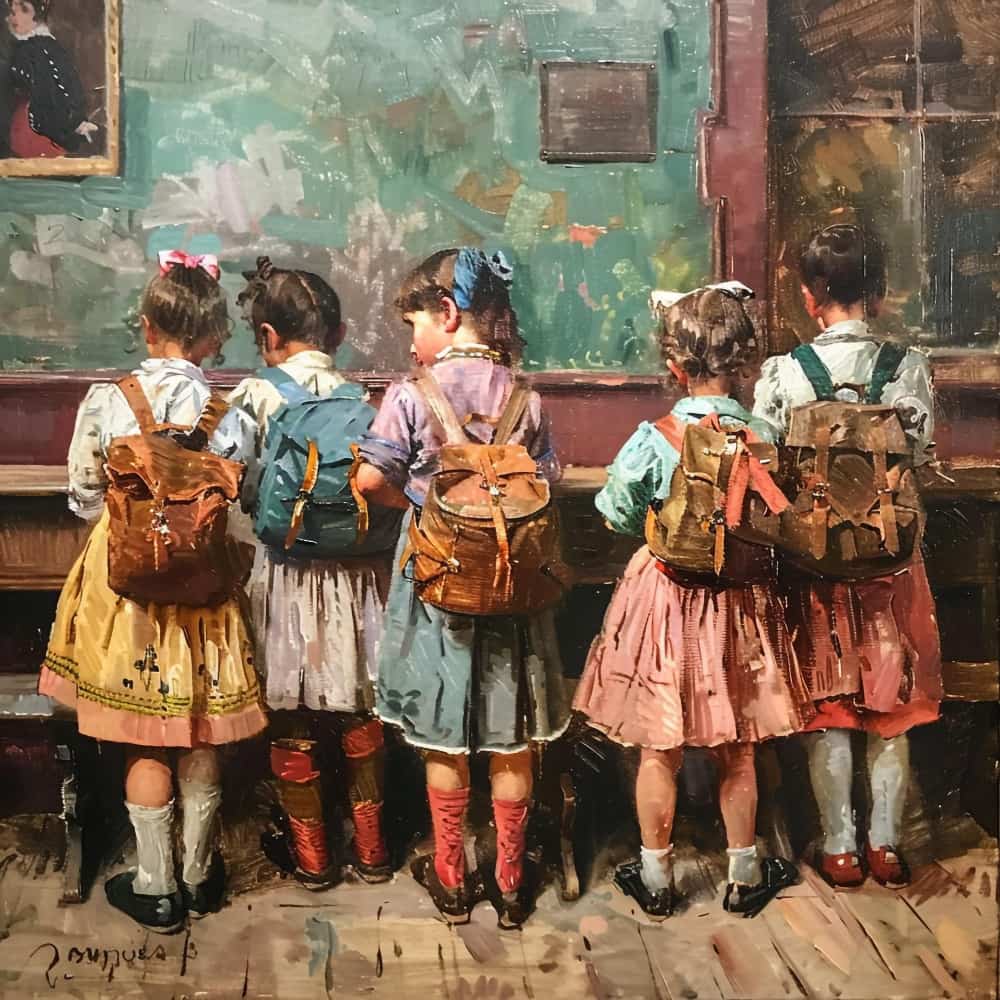 مجموعة من الطلاب