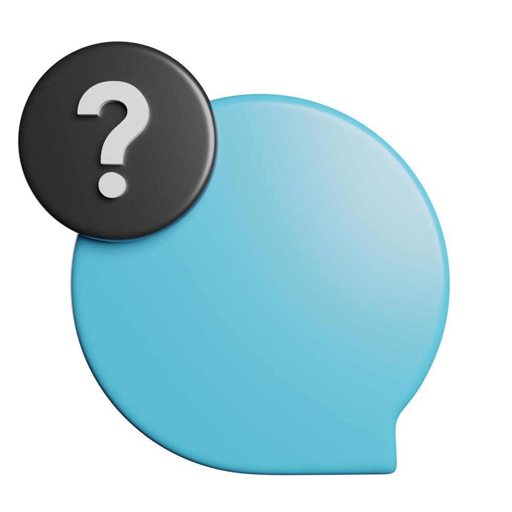 علامة استفهام سوداء