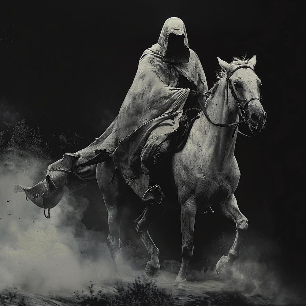 محارب يركب على ظهر حصان