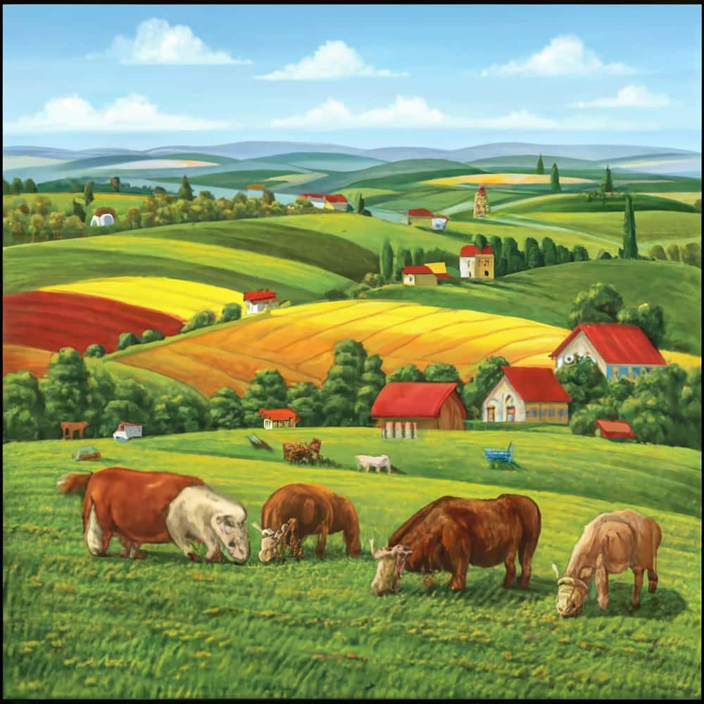 مزرعة مواشي