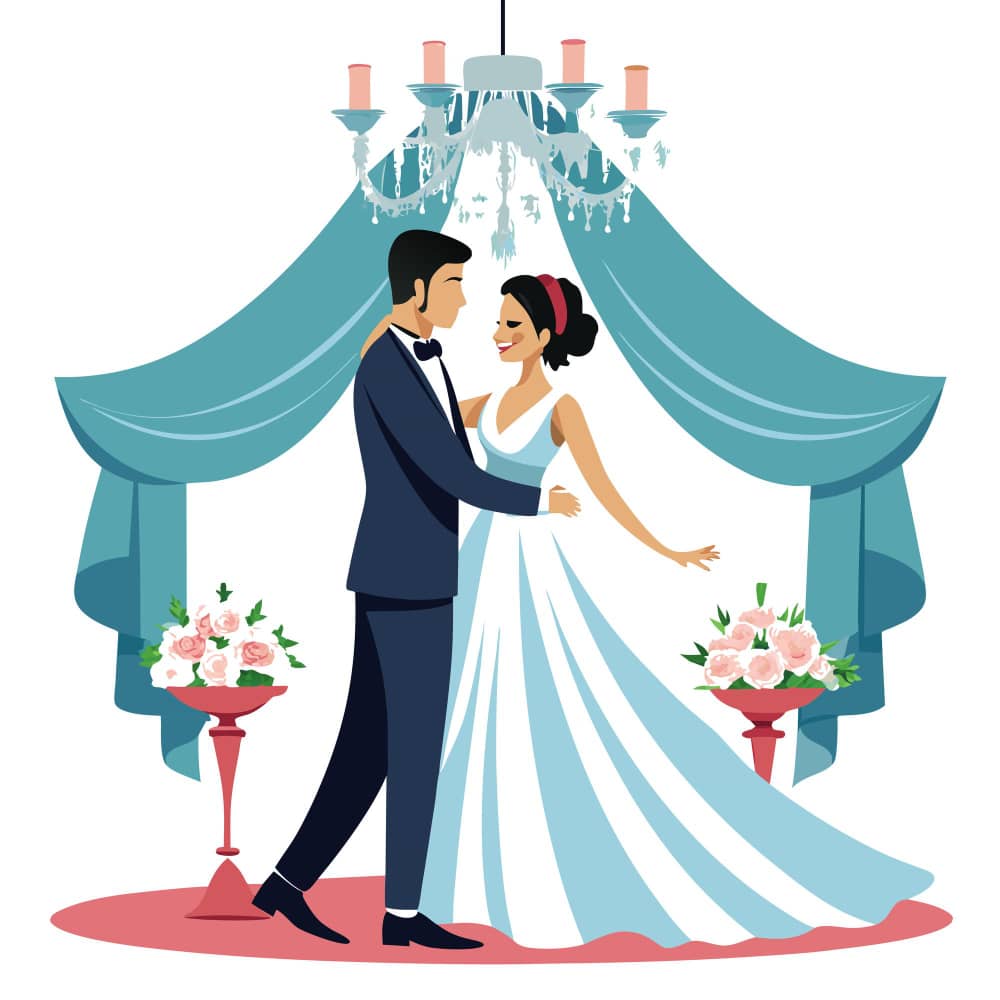 عروسان في ليلة الزفاف عروسان في ليلة الزفاف