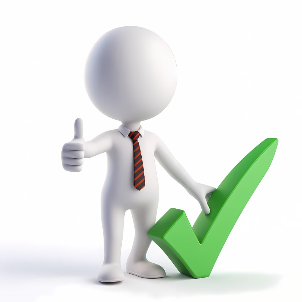 مجسم رجل يمسك علامة خضراء مجسم رجل يمسك علامة خضراء