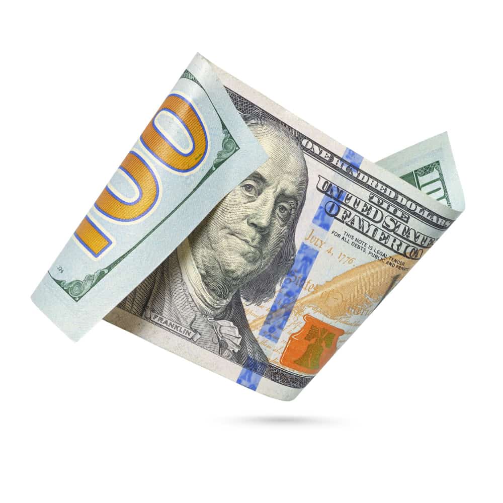 100 دولار أمريكي 100 دولار أمريكي