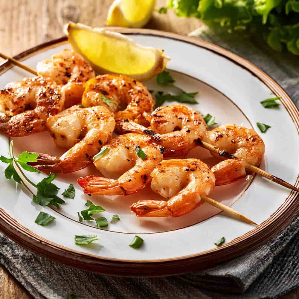 روبيان مشوي