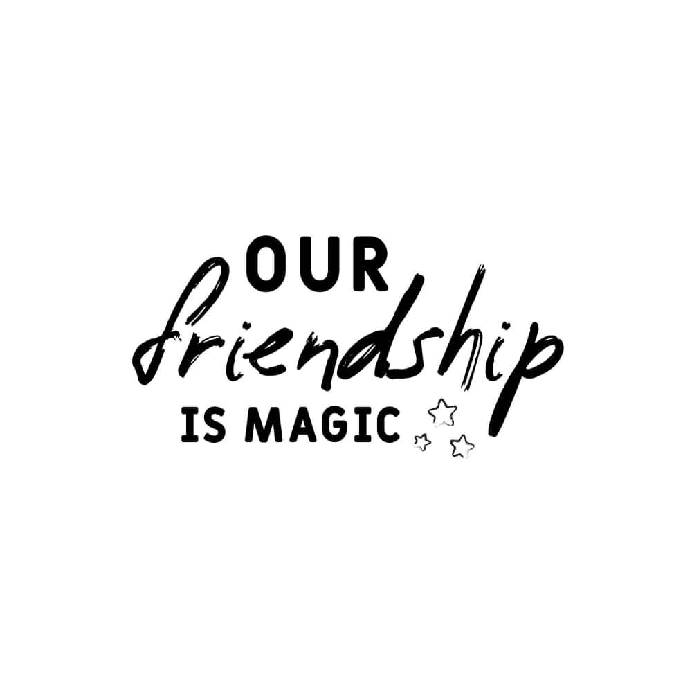 الصداقة شيء سحري