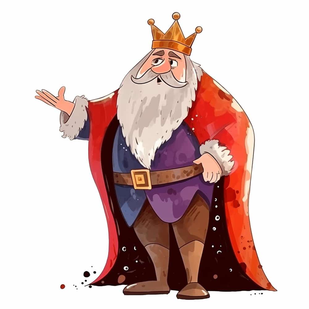 رسم لملك رسم لملك