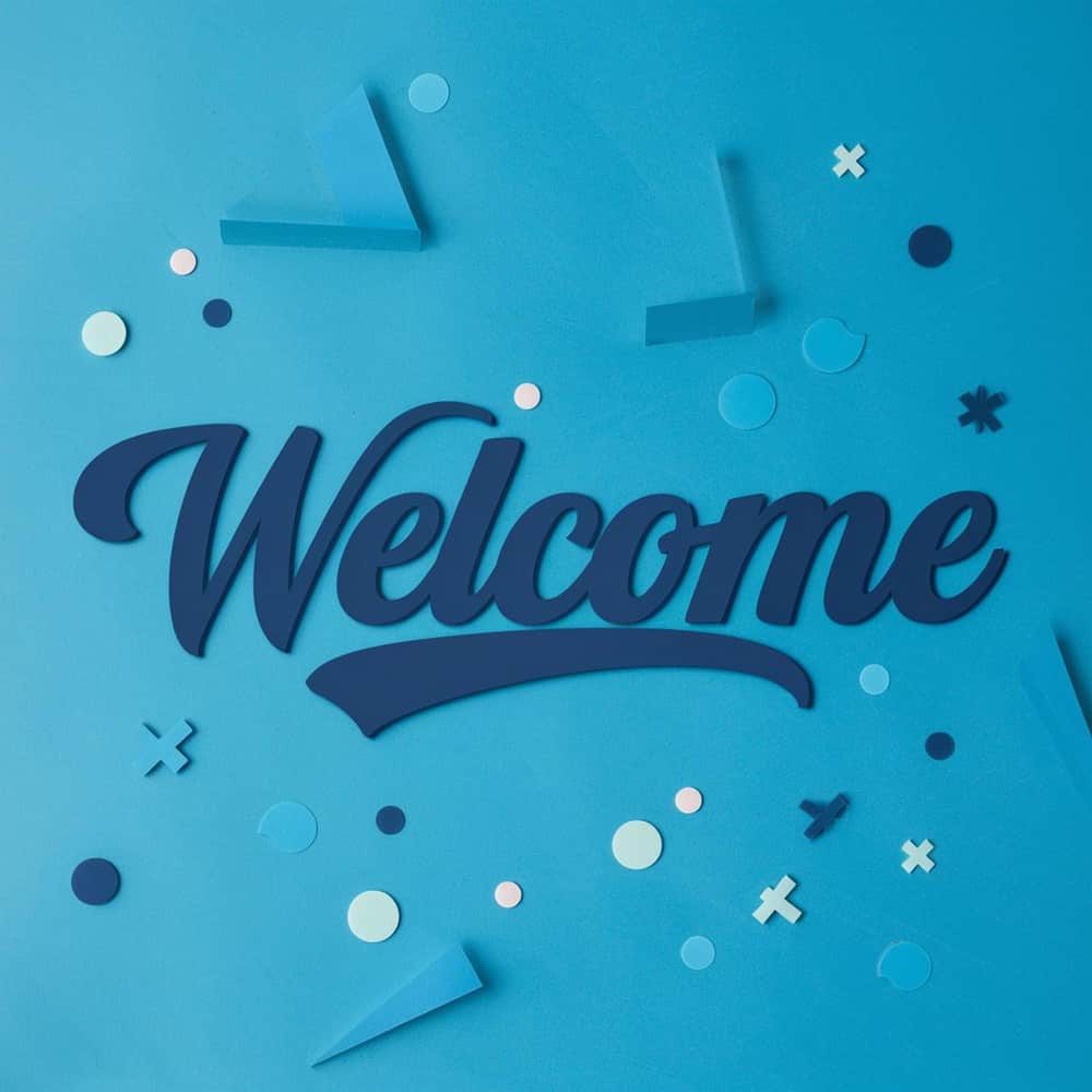 عبارة ترحيب