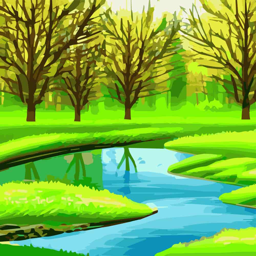 نهر وزرع نهر وزرع