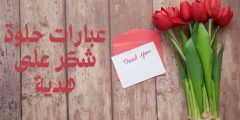 عبارات حلوة شكر على هدية وأجمل كلمات الامتنان والتقدير