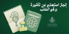 إنجاز استعلام عن تأشيرة برقم الطلب وخطوات التسجيل في المنصة